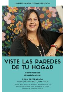 Viste las paredes de tu hogar – Con Gisela Martinez de ATELIER DECOR